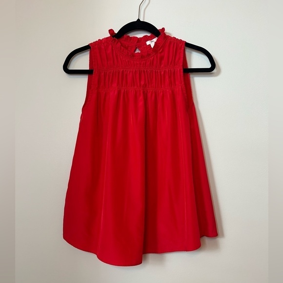 Joie Cayenne Red Blouse - Picture 2 of 7